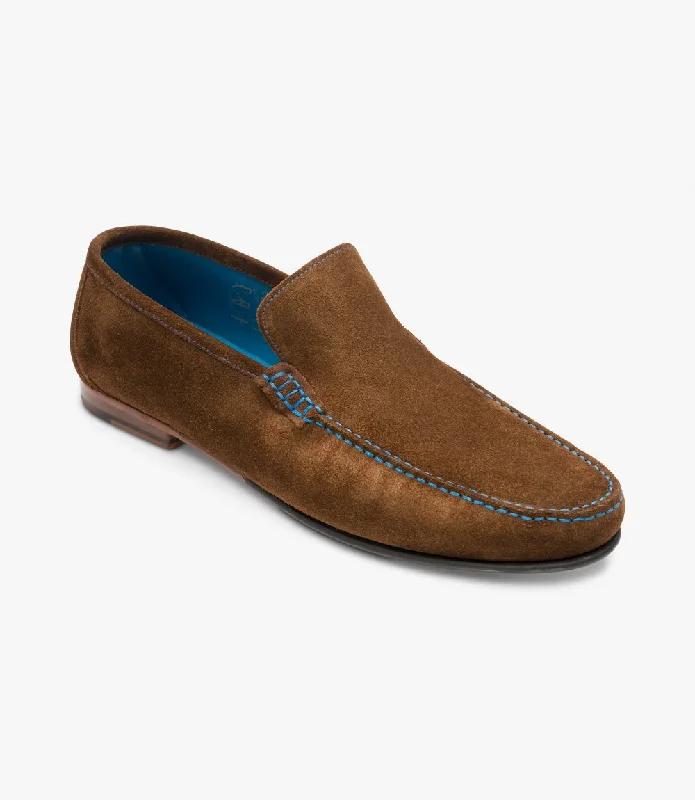 Bold Detailing LOAKE Nicholson Moccasin shoe - Polo Suede