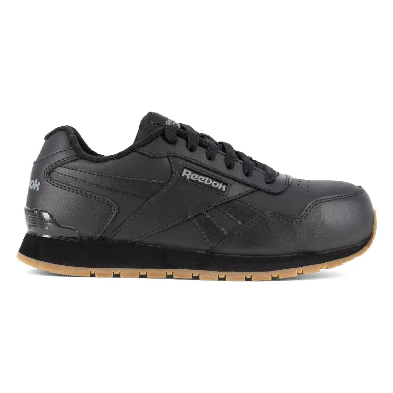 Monochrome Appeal Harman Composite-Toe Athletic Work Shoe Black