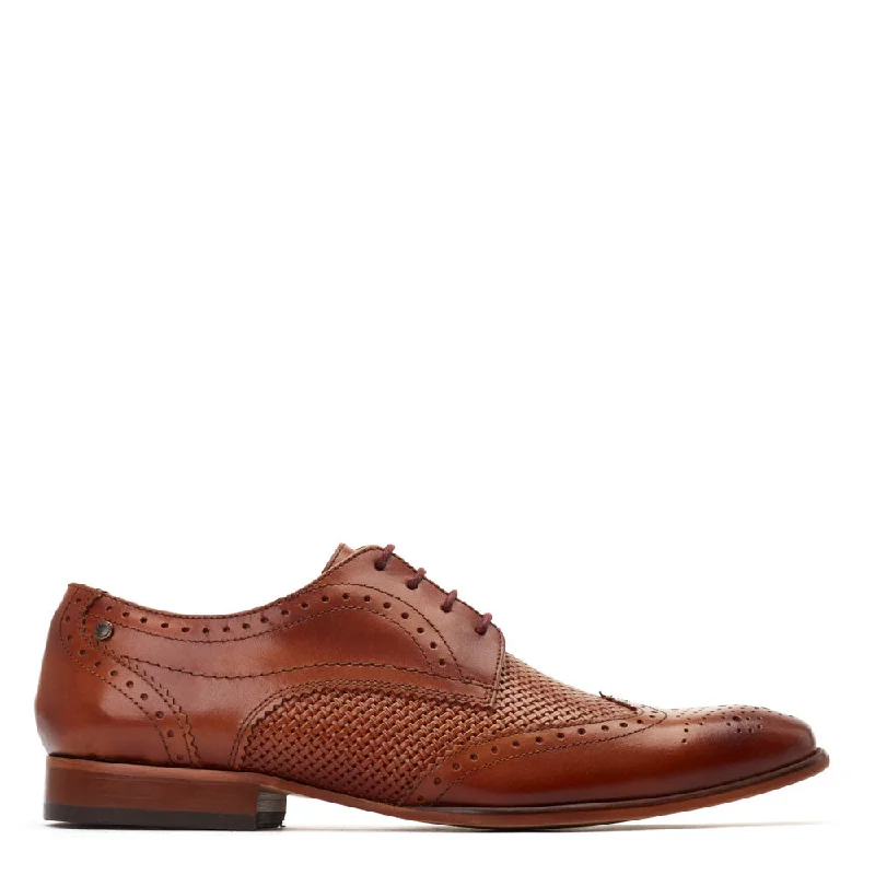 Understated Elegance Falcone Waxy Brogue Shoes