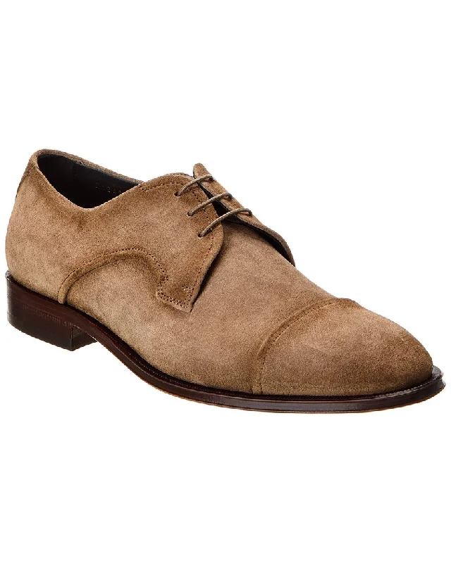 Runway Ready Hugo Boss Derrek Suede Derby