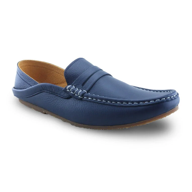 Trendsetting Look Libero Loafer Wrinkle Soft Navy