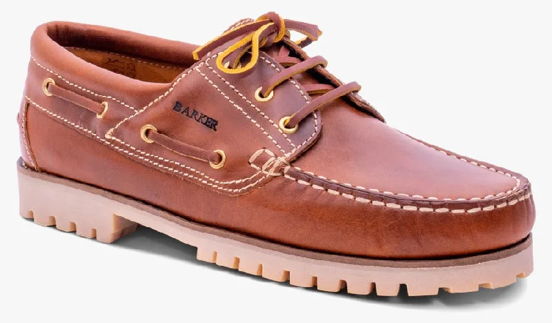 Refined Details Barker Brixham Pull up Shoe - Tan