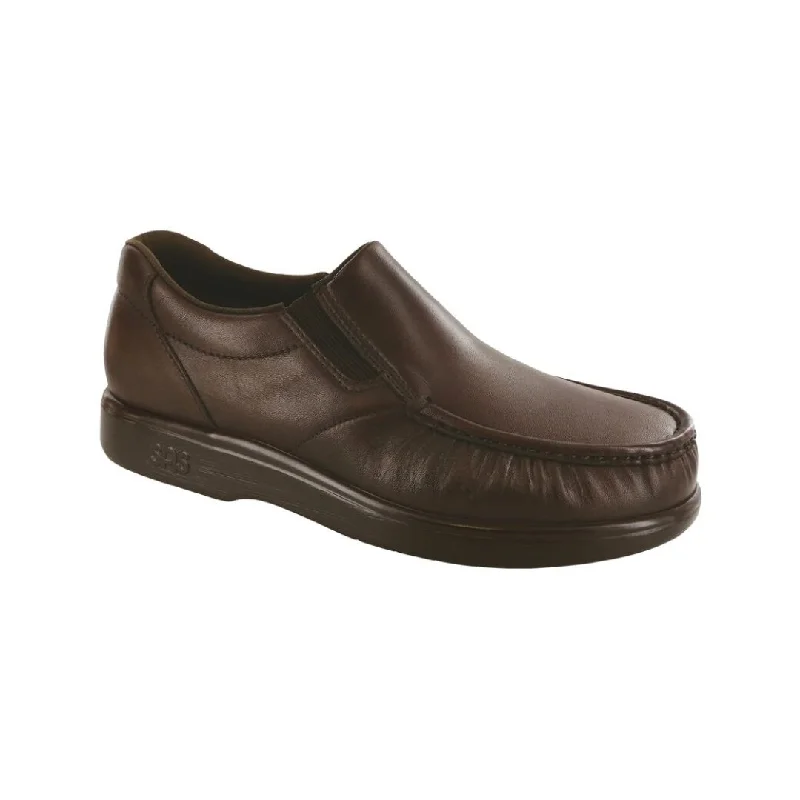 Couture Look SAS Men's Side Gore Slip On Loafer - Brown