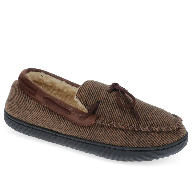Edgy Sophistication Fur-Lined Slippers - GALOP40027 / 326 308
