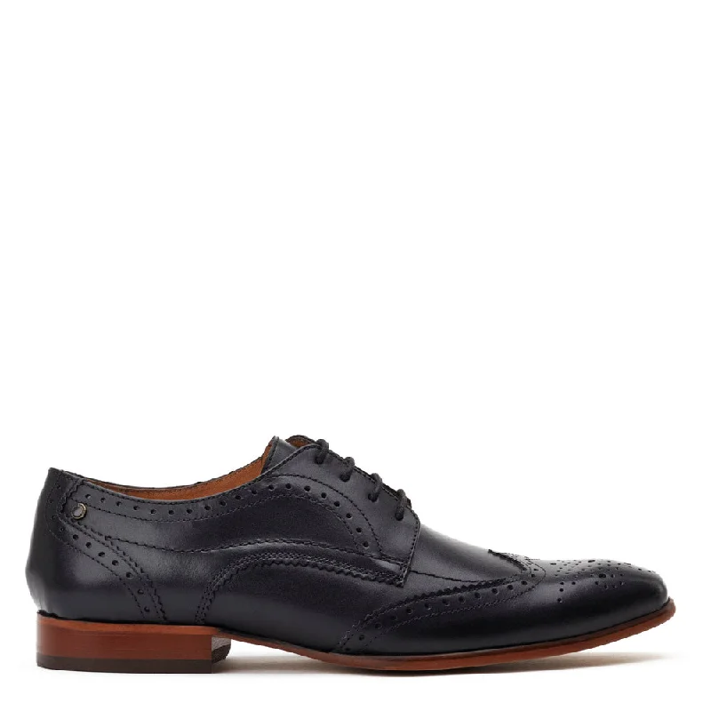 Distinctive Patterns Barbera Waxy Brogue Shoes