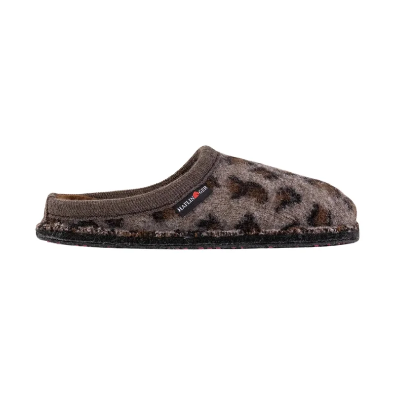 Bold Flair Haflinger Leo Slippers - Brown