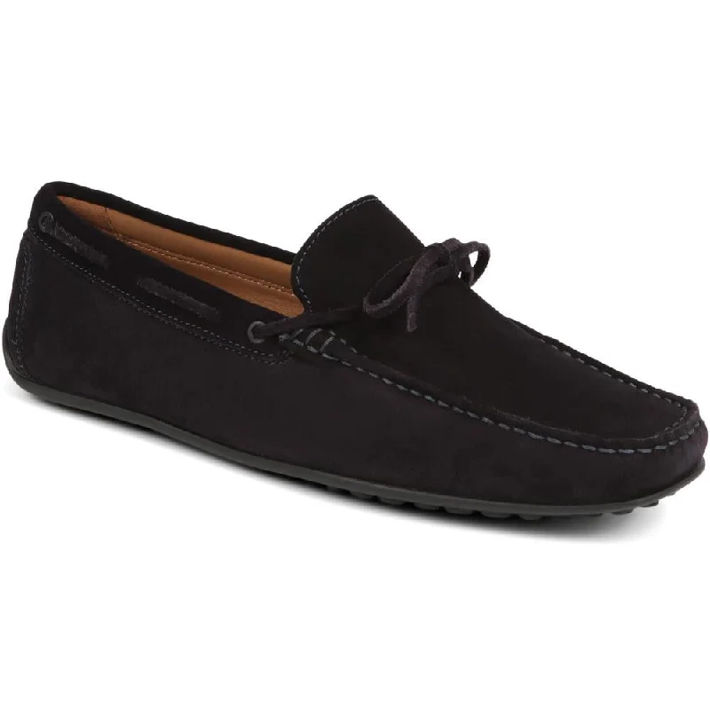 Minimal Aesthetic Plymouth Leather Moccasins  - PLYMOUTH / 325 094