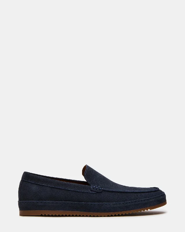 Fashionable Silhouette ARROZZA NAVY SUEDE