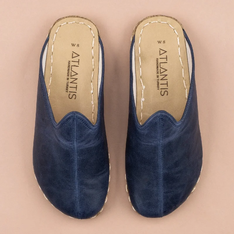 Polished Look Men's Blue Barefoot Slippers
