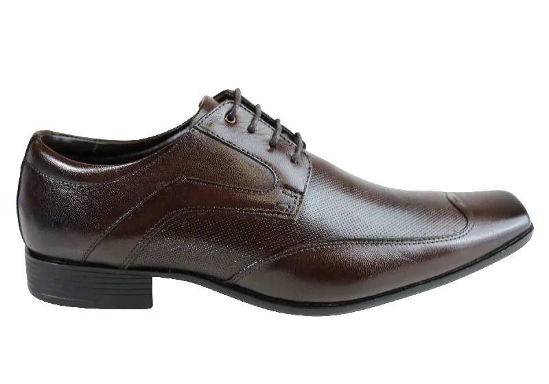 Versatile Glamour Ferricelli Keith Mens Wave Memory Comfort Technology Dress Shoes