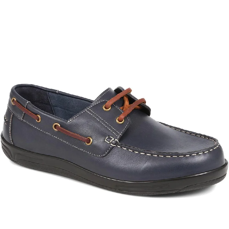Luxe Influence Extra Wide Leather Moccasins - RICARDO / 323 743