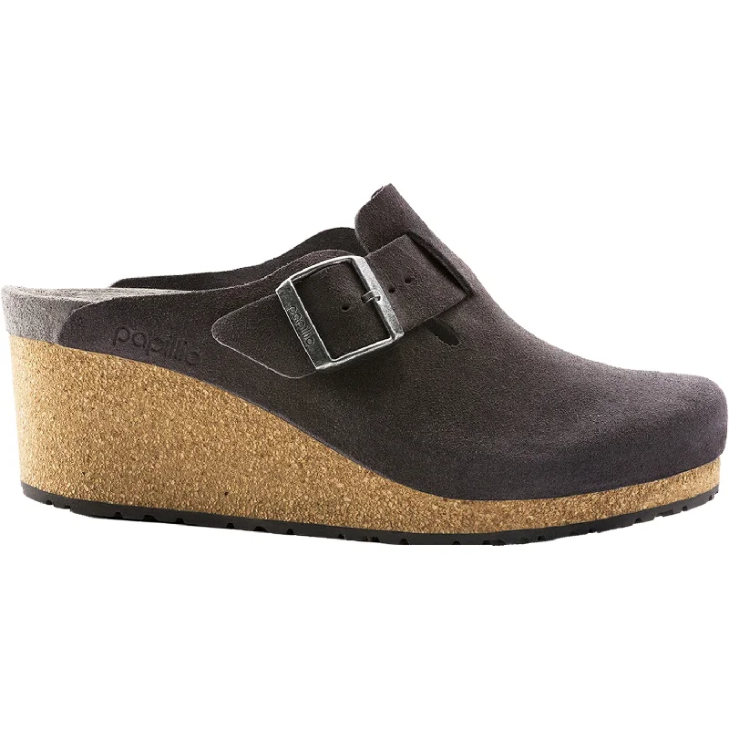 Couture Vibes Women's Birkenstock Papillio Fanny Anthracite Suede