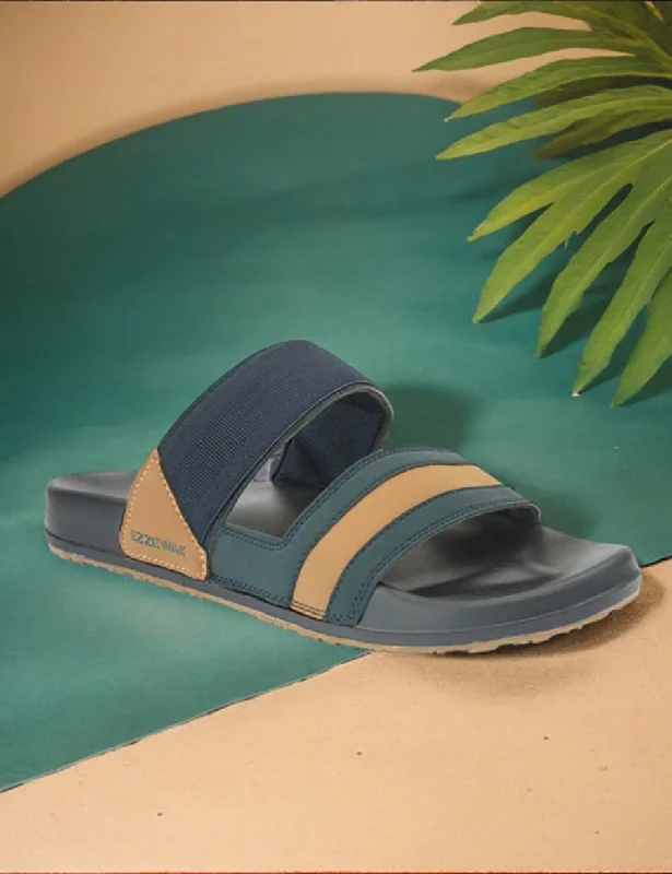 Soft Elegance Blue | Soft Slippers for Men