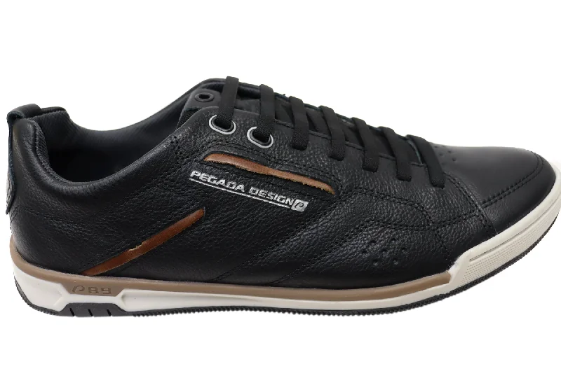 Striking Patterns Pegada Evolve Mens Leather Slip On Casual Shoes Made In Brazil