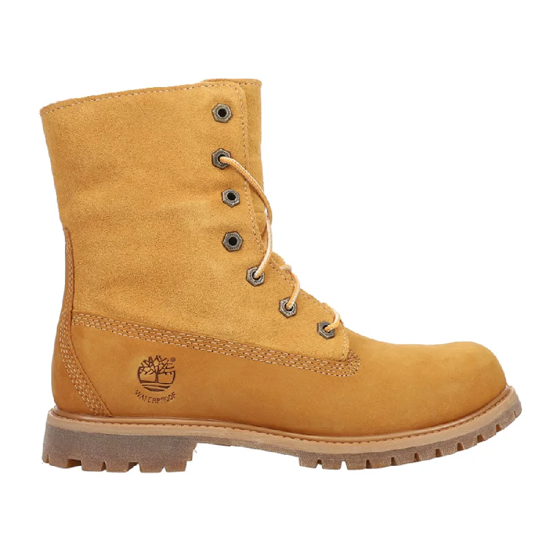 Artistic Flair Authetntics Waterproof Fold-Down Lace Up Boots