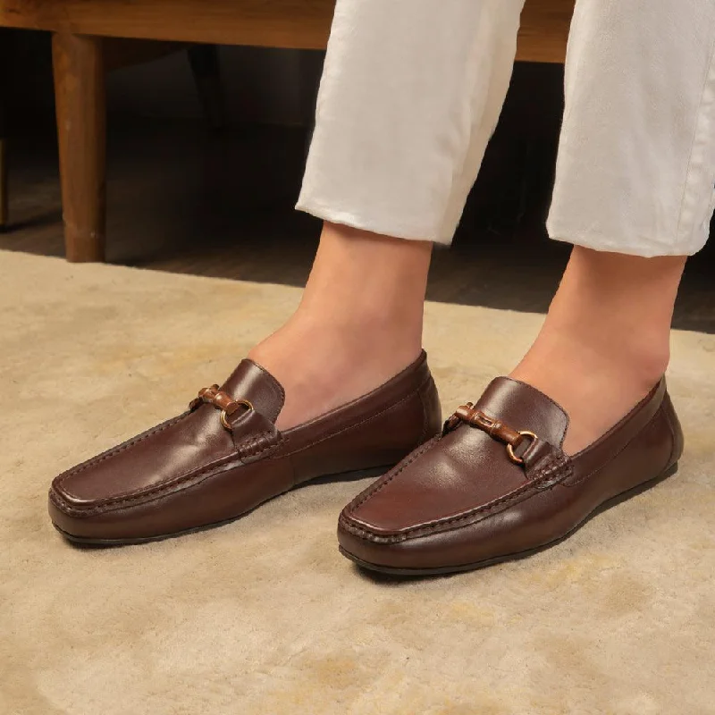 Fashion Innovation The Porter Brown Men's Leather Loafers Tresmode