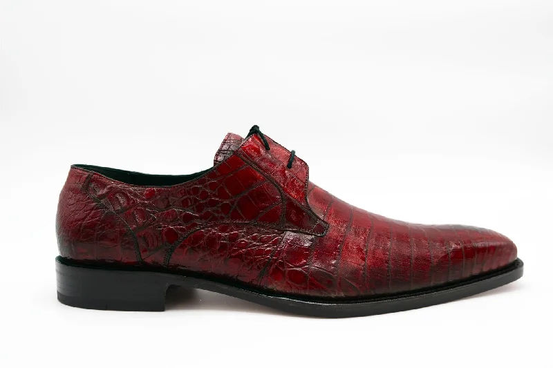 Luxe Influence Mezlan 13584 - Antique Bloody Red Size 12