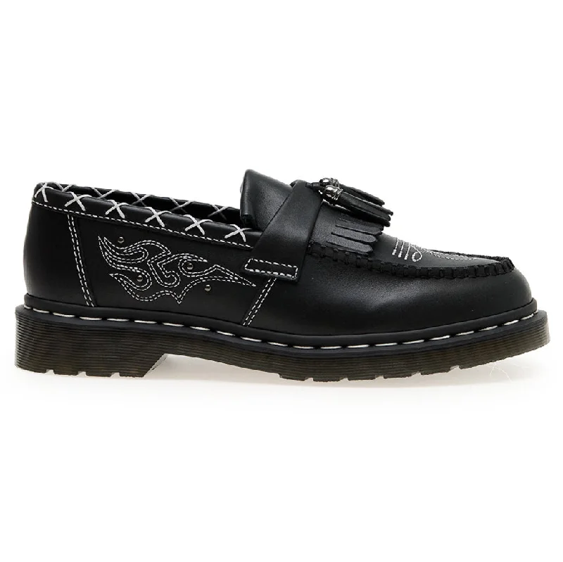 Minimal Aesthetic Dr. Martens Adrian GA Wanama Leather Unisex Loafers Shoes