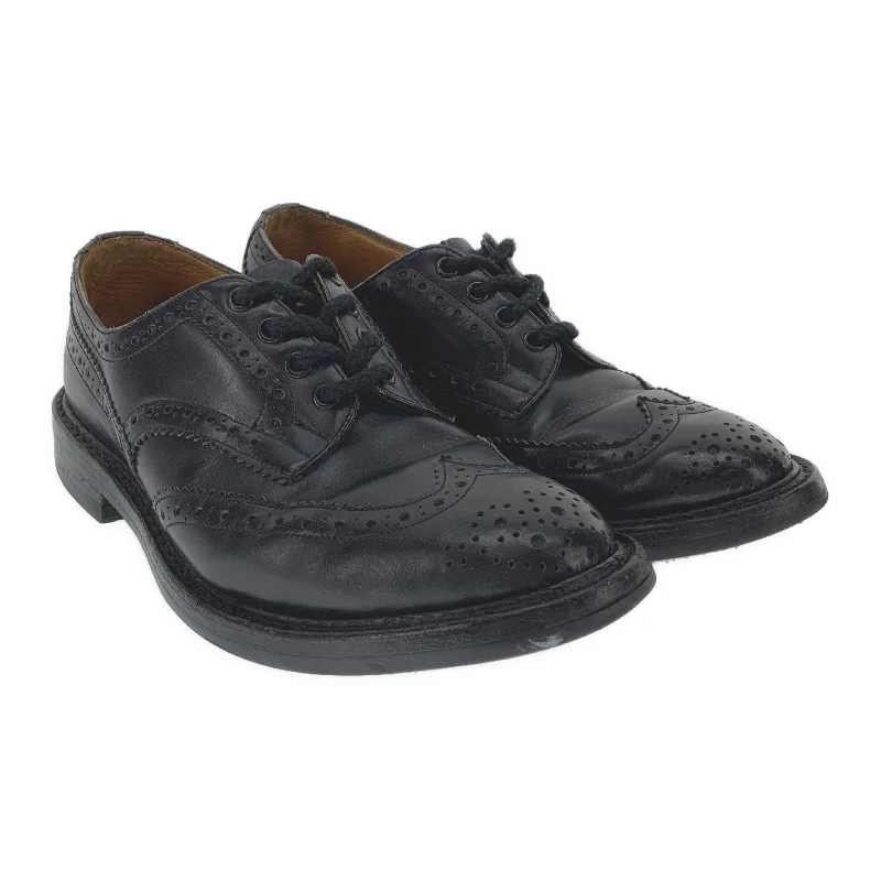 Fashion Forward Trickers/Dress Shoes/US7.5/BLK/M7292