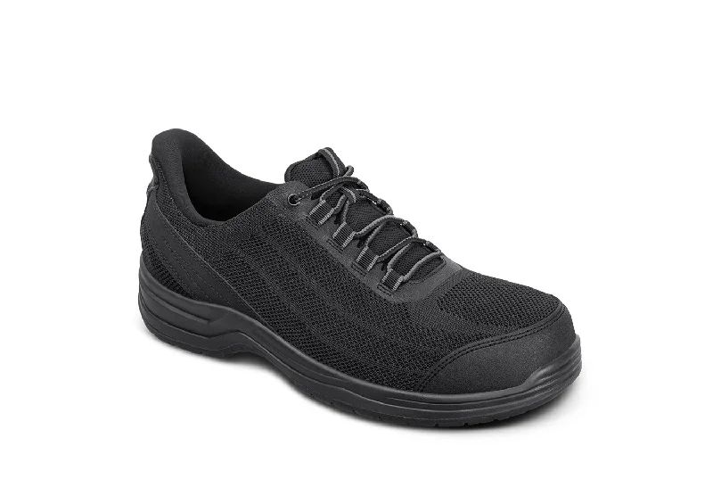 Opulent Design Onyx Hands-Free Work Shoes - Black