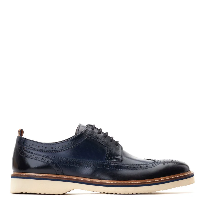 Elegant Patterns Sully Washed Brogue Shoes
