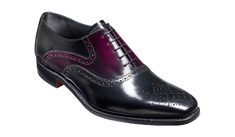 Premium Finish Langley – Black / Aubergine Hi-Shine