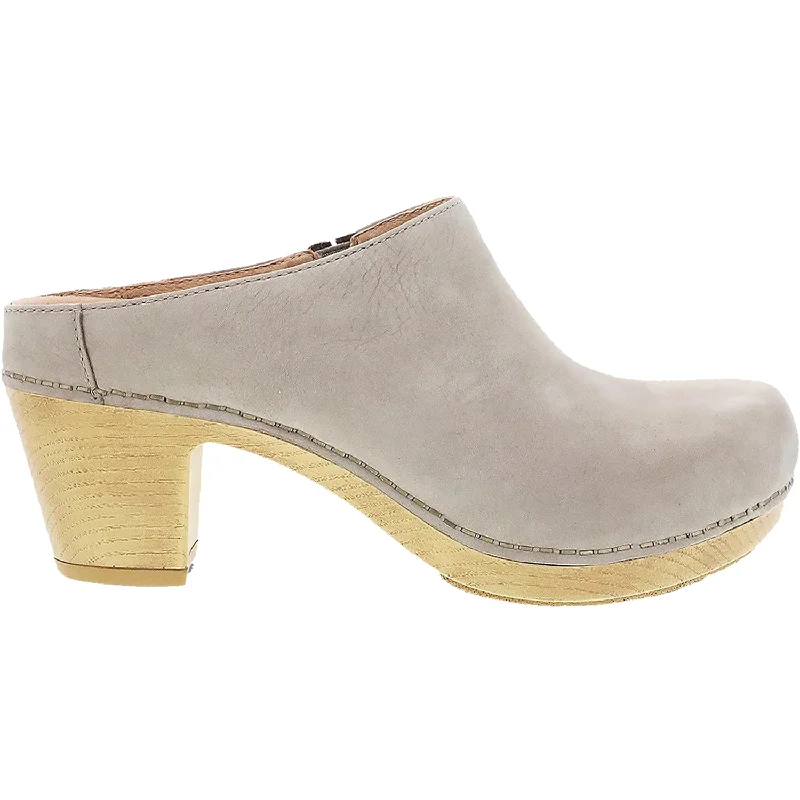 Refined Details Women's Dansko Abbie Taupe Nubuck