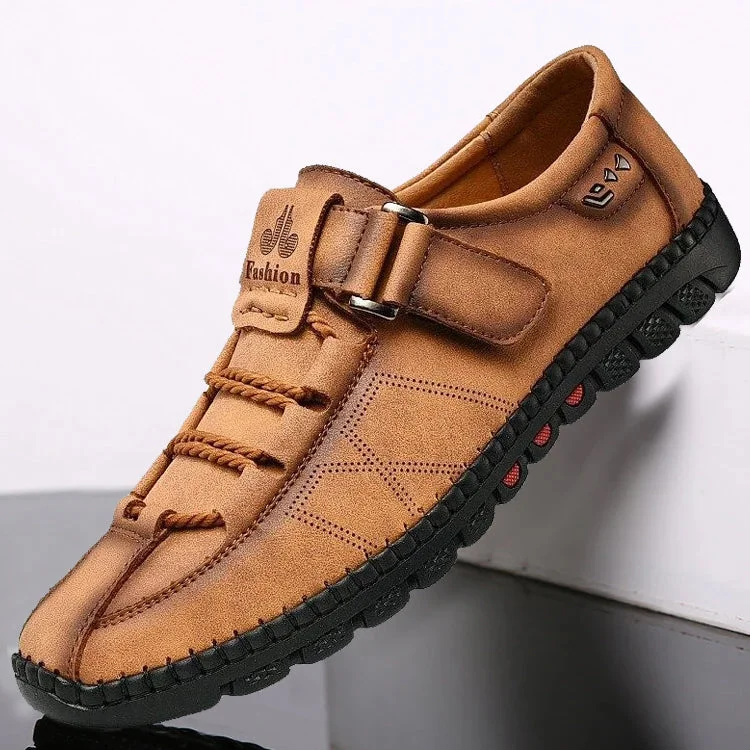 Stylish Accent Kaegreel Mens Men Handmade Casual Fashion Sneakers Genuine Leather Loafers Moccasins Breathable Slip On Shoes