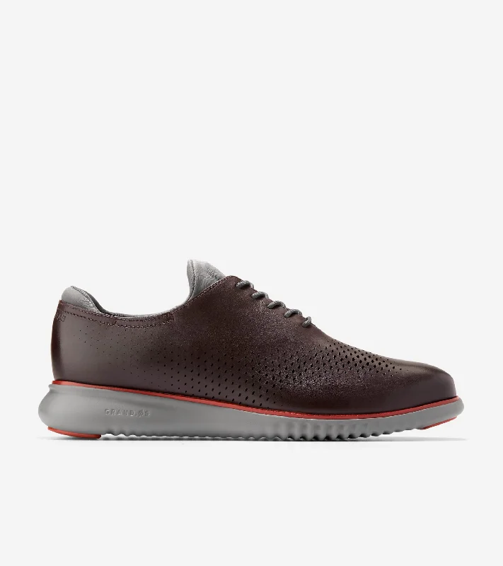Romantic Detailing Men's 2.ZERØGRAND Laser Wingtip Oxford