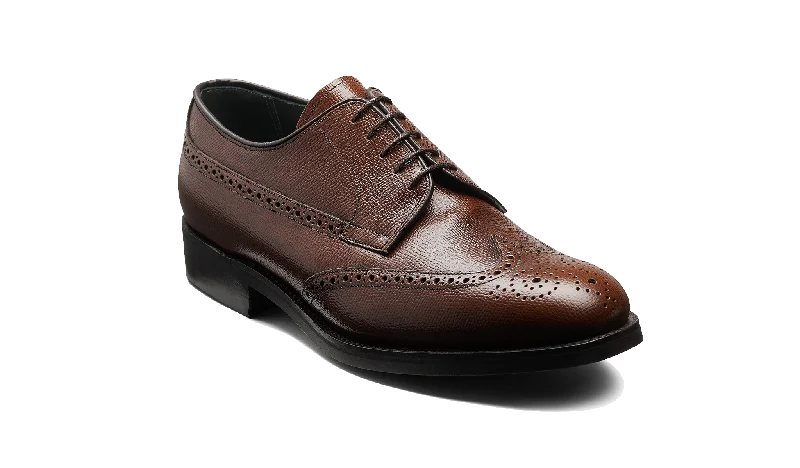 Fashion Focused Livingston - Dark Brown Fine Grain