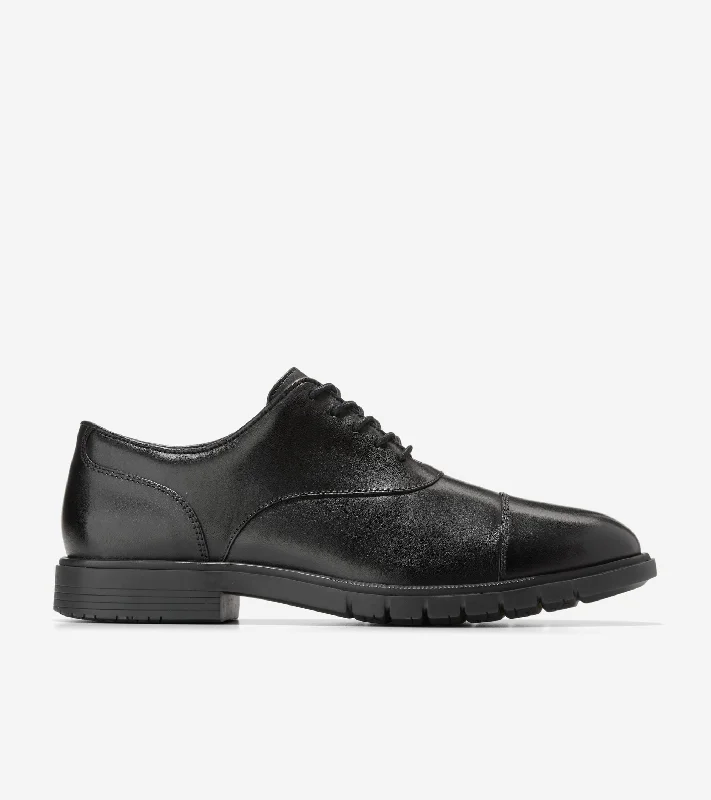 Bold Detailing Men's GrandFlex Dress Cap Toe Oxford