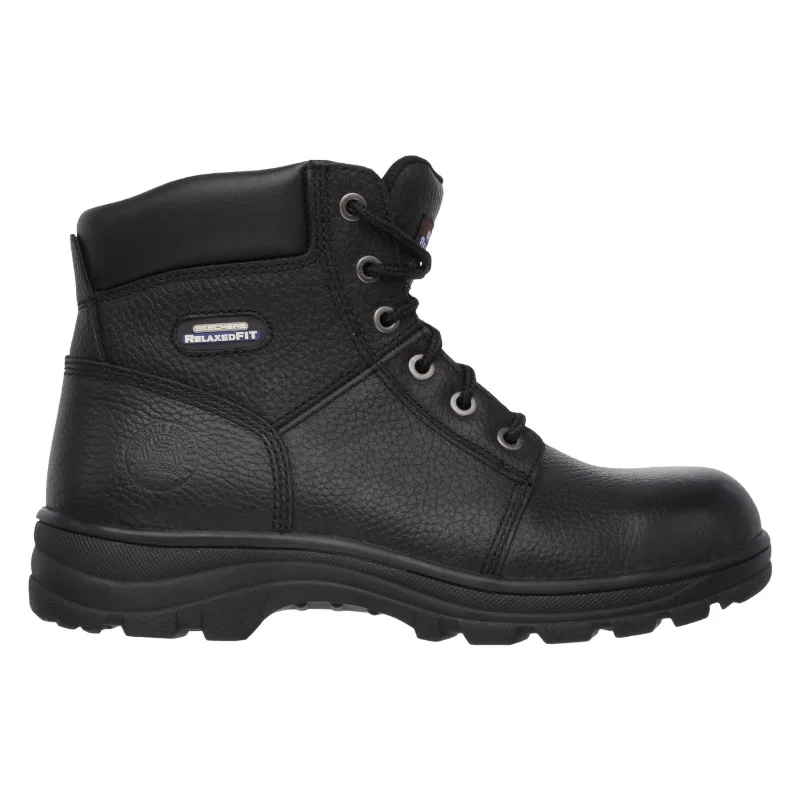 Sleek Finish Skechers Relax Fit Workshire ST Mens Work Boots