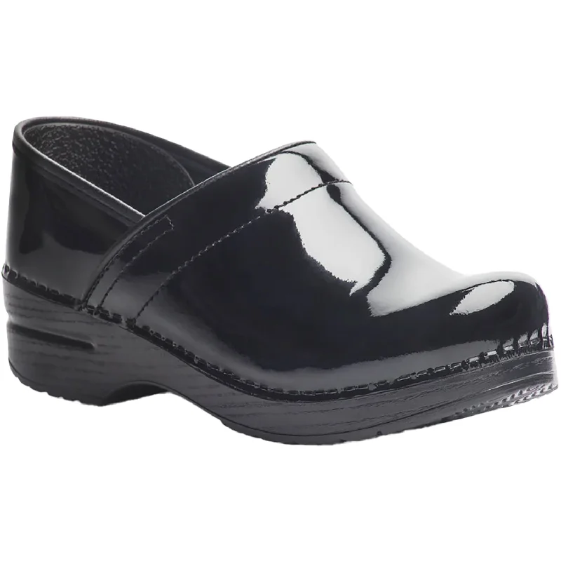 Fashion Forward Women's Dansko Professional Black Patent Leather