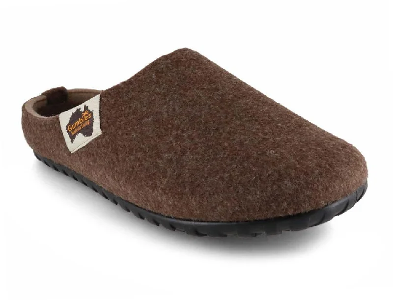 Artful Design Gumbies | Outback Slipper, Chocolate-Cream