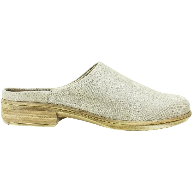 Polished Look Women's Naot Lodos Beige Lizard Leather