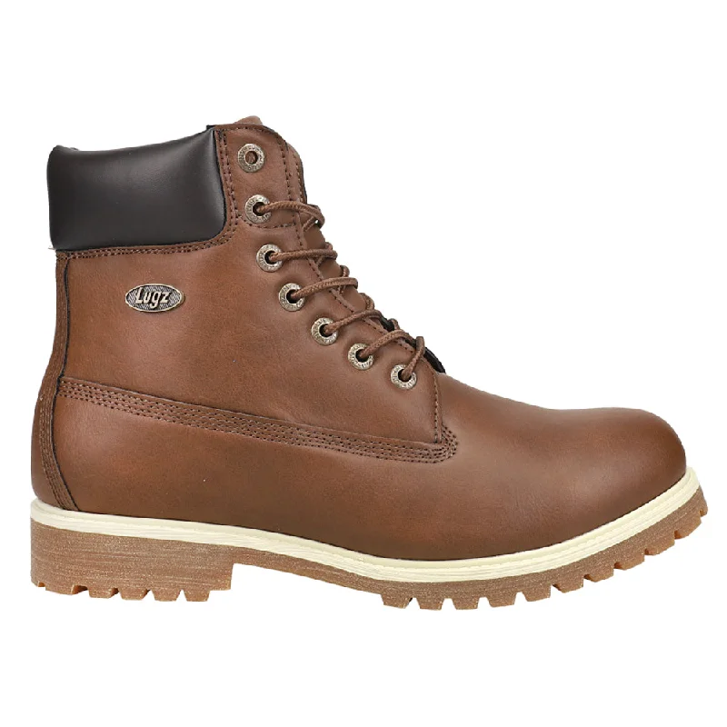 Modern Touch Convoy 6 Inch Round Toe Lace Up Boots