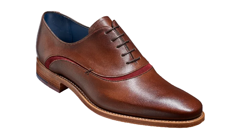 Luxe Sensation Emerson - Walnut Burgundy Suede