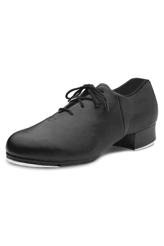 Dynamic Patterns Men's Tap Flex Lace-Up Tap Shoe In Black
