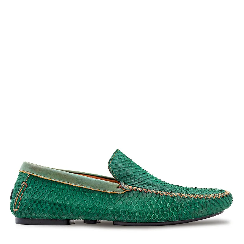 Art Deco Snake Driving Moccasin