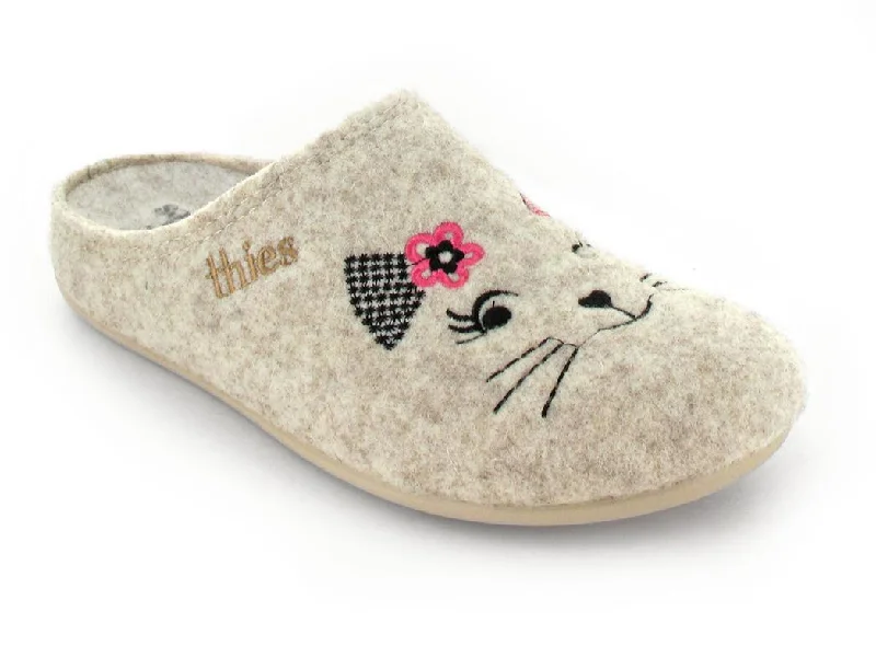 Opulent Appeal THIES Slipper | Cat Fieltro, Crudo