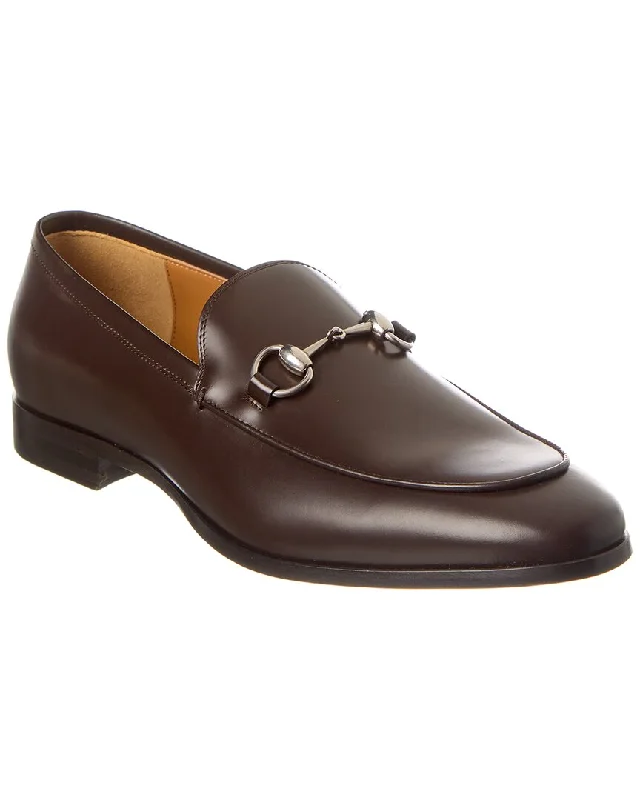 High Fashion Gucci Leather Moccasin