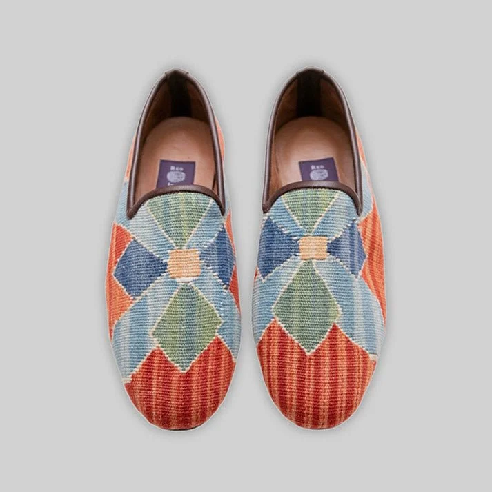 Subdued Elegance Men's Kilim Loafer Size 7