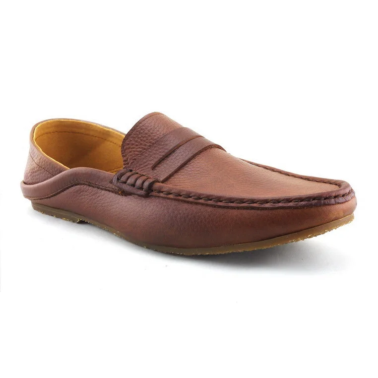 Fashion Excellence Libero Loafer Wrinkle Soft Brown