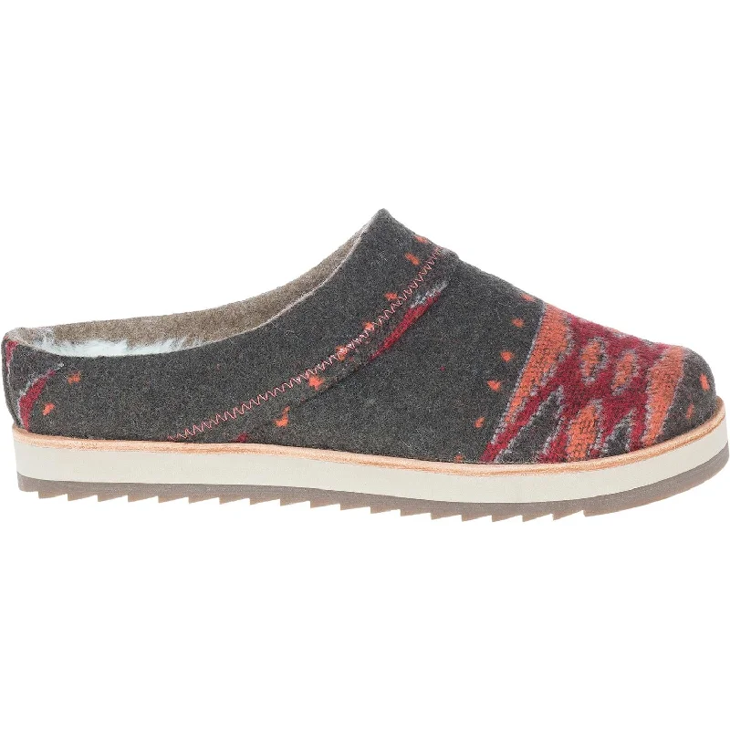 Distinctive Patterns Women's Merrell Juno Clog Blanket Wool