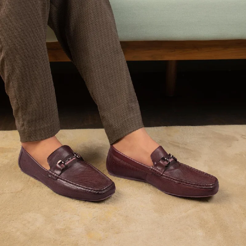 Casual Comfort The Cedrive Brown Men's Driving Loafers Tresmode