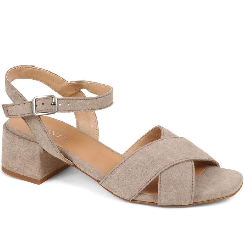 Fashion Focused Katalina Strappy Block Heels - KATALINA / 323 800