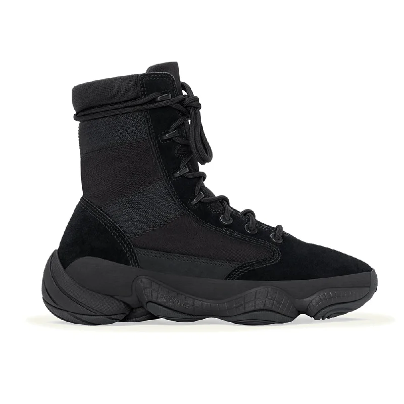 Runway Ready Adidas Yeezy 500 High Lace Up Boots