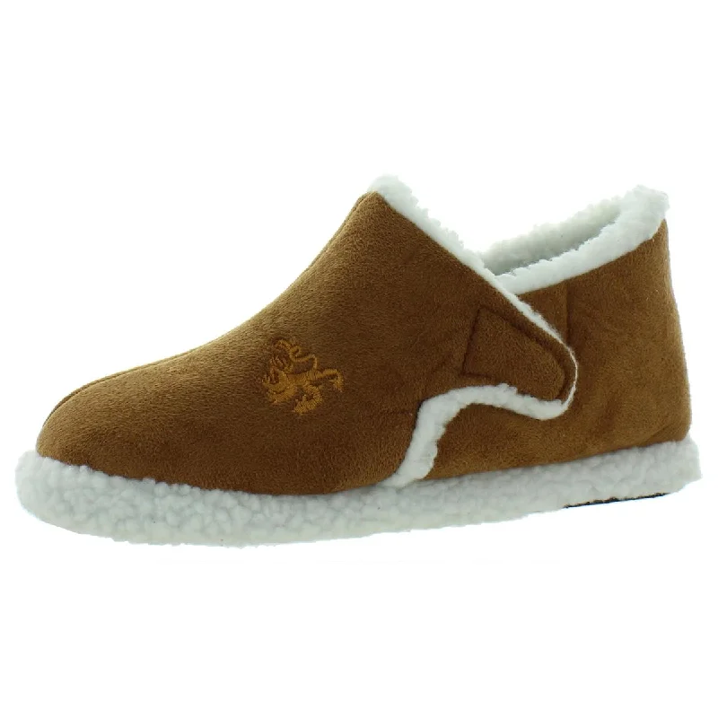 Contemporary Twist US Nordic Mens Warm and Fuzzy Fleece Slip On Fleece Slippers