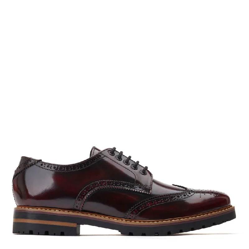Couture Inspired Gibbs Hi Shine Brogue Shoes