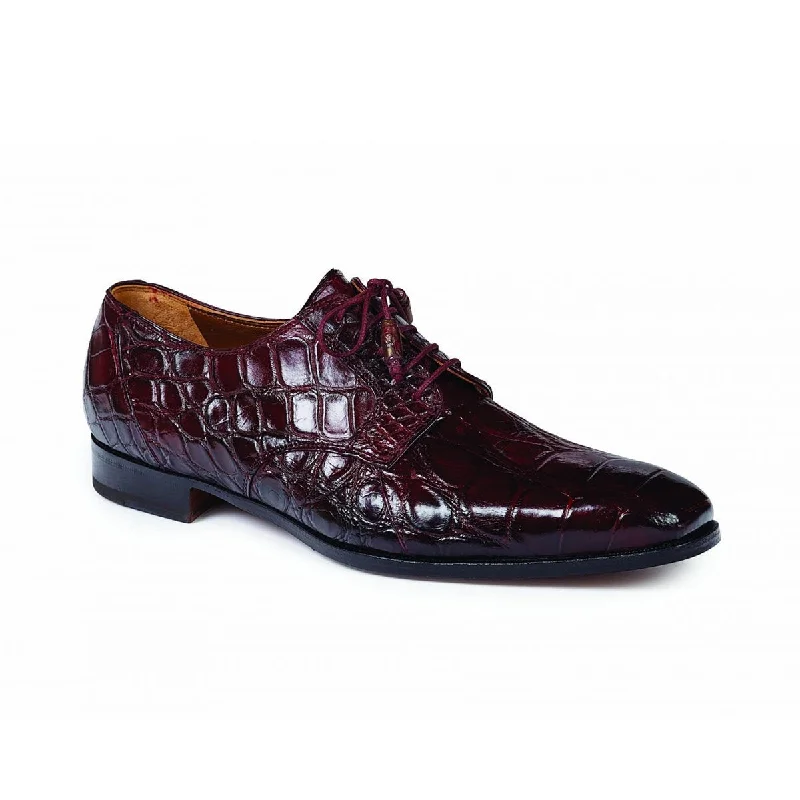 Minimalist Luxe Mauri Men's Shoes Palladio Ruby Red Alligator Wing-tip Oxfords 1059 (MA4625) Minimalist Luxe Mauri Men's Shoes Palladio Ruby Red Alligator Wing-tip Oxfords 1059 (MA4625)